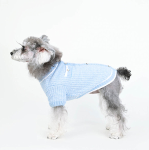 Hundskjorta V&auml;st V&aring;ffel Hundkl&auml;der f&ouml;r sm&aring; hundar Pojke Flicka Stretchy Vintervalp T-shirts V&auml;st Sweatshirt Pet Cat Outfit